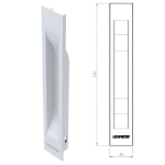 CONCHA CEGA FLARE SLIM SEM PARAFUSO