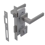 FECHADURA EURO SQUARE L.32 EM DIANTE CILINDRO 70MM