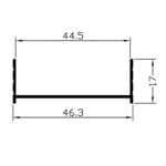 BX174 0,185 kg/m
