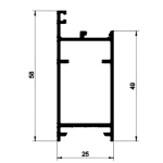 P414 0,629 kg/m