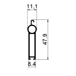 PER055 0,342 kg/m