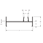 PRM003 0,42 kg/m