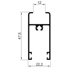 PRM186 0,418 kg/m